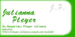 julianna pleyer business card